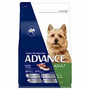 Advance Adult Lamb & Rice Dry Dog Food 3Kg